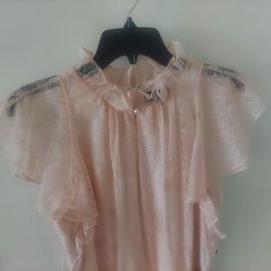Pink lace Tahari dress - NWT